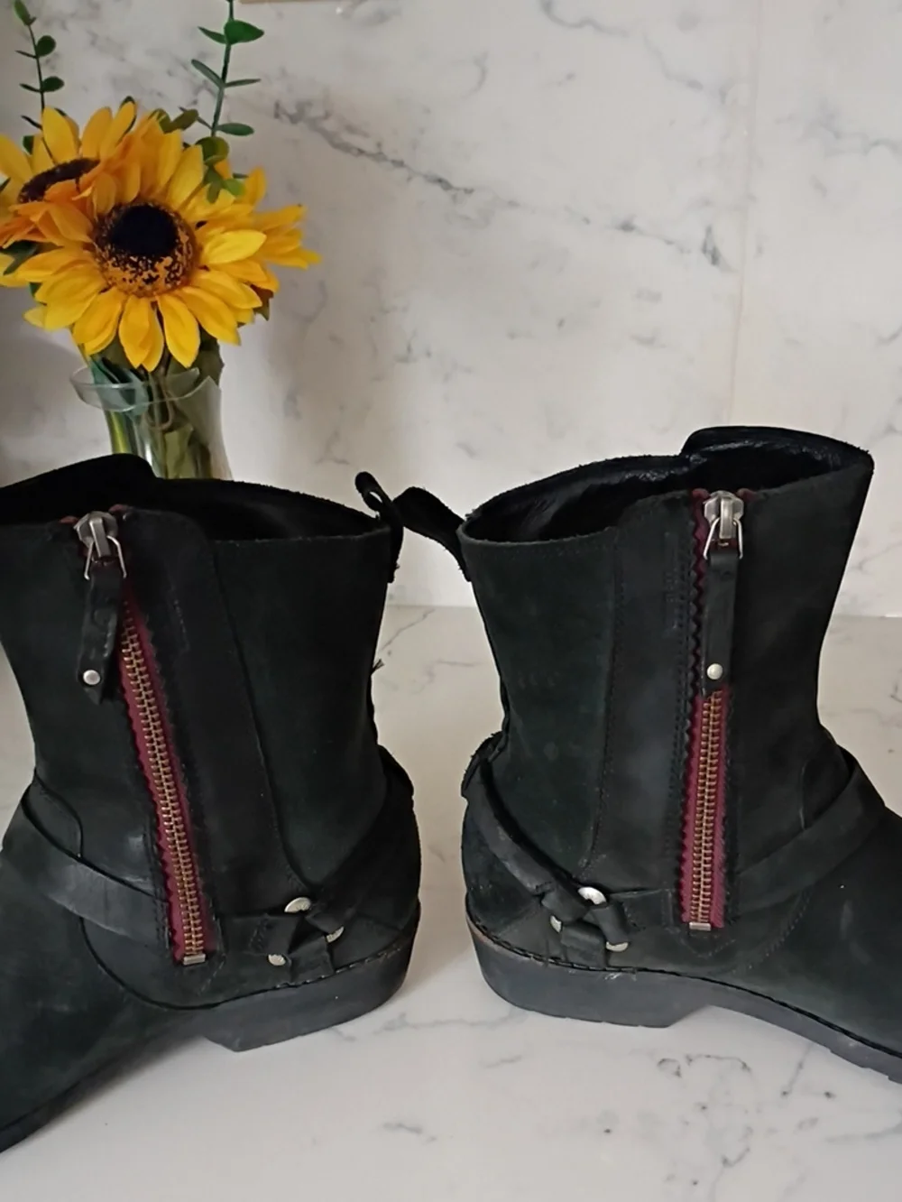 Teva Black Short Harness Boots